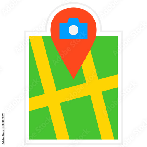 Point of Interest Sticker Icon