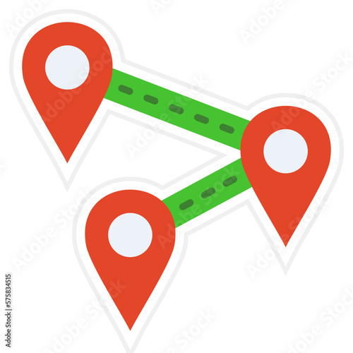 Destinations Sticker Icon