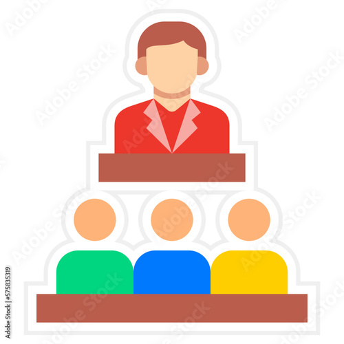 Senate Sticker Icon