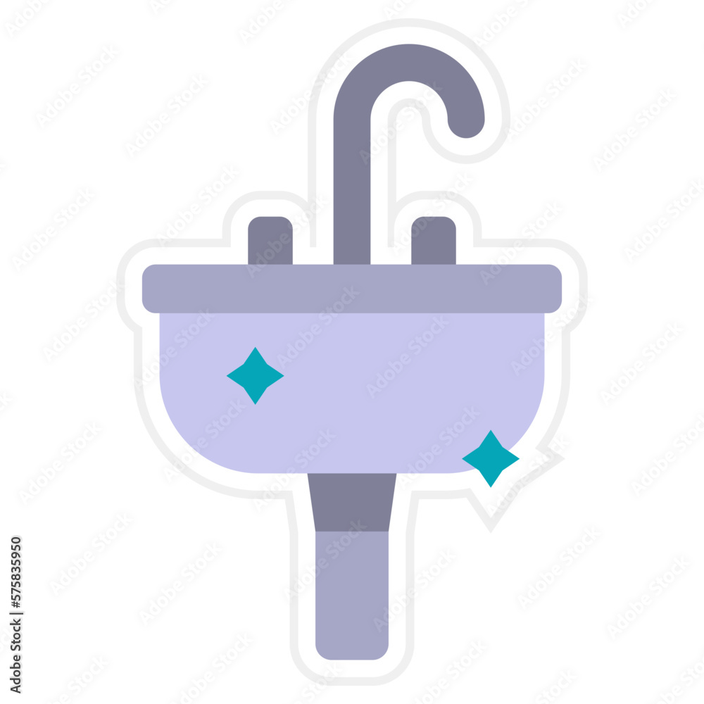 Sink Sticker Icon