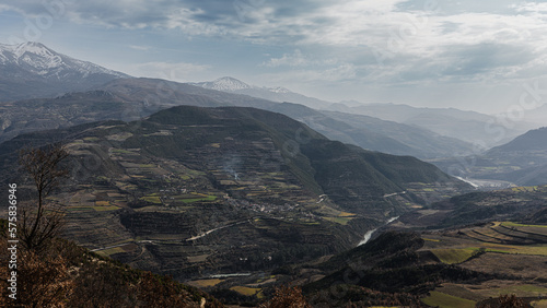 landscape in the mountains