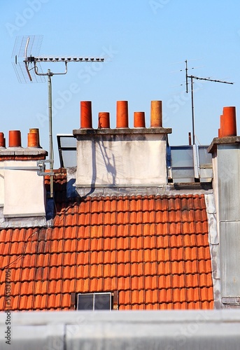 Parisian rooftop 11 photo