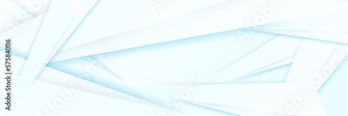 Stylish White Banner with Zen-like Feel