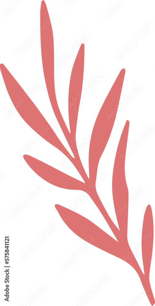 Fototapeta premium Leaves Illustration