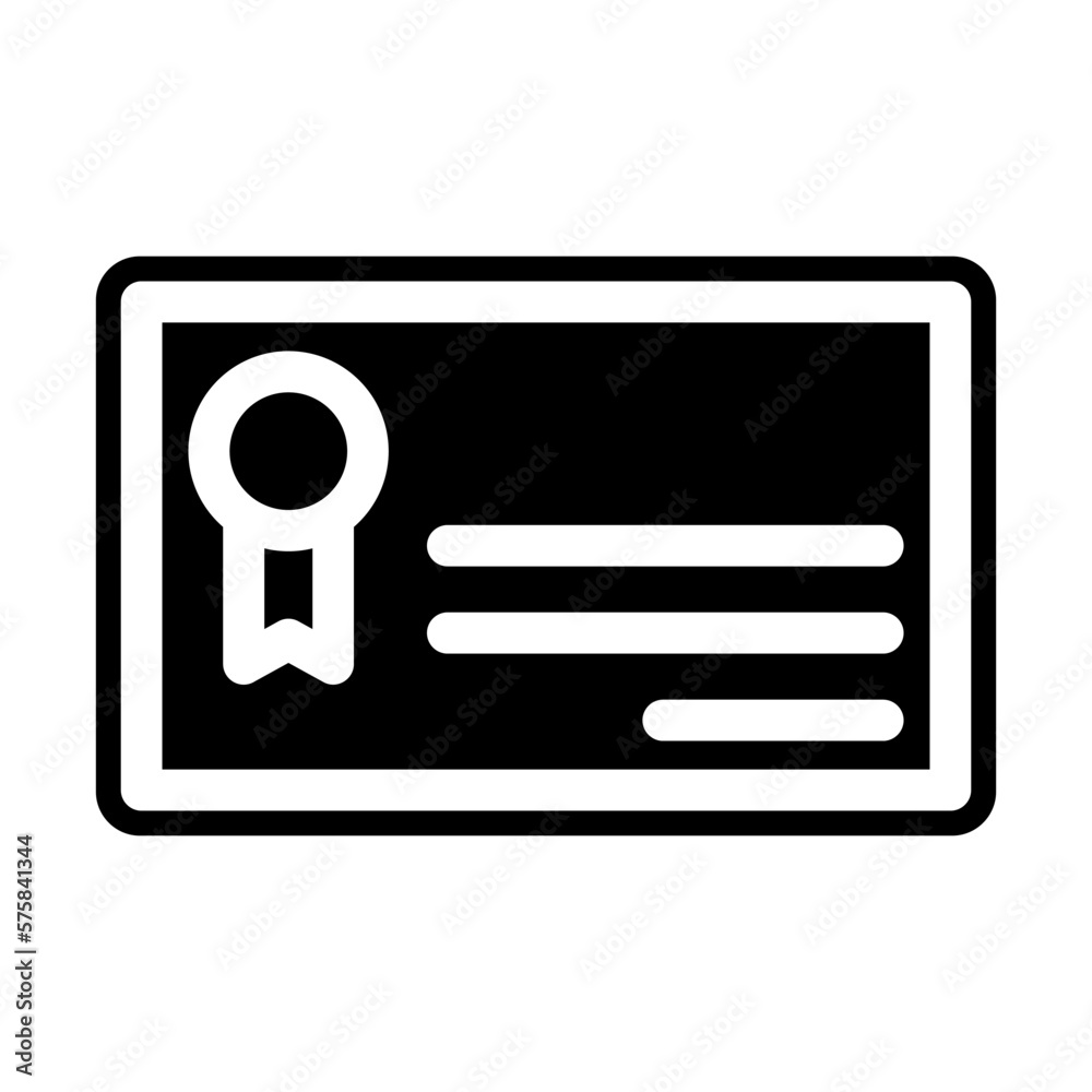 certificate icon or logo isolated sign symbol vector illustration - high quality black style vector icons certificate icon or logo isolated sign symbol vector illustration - high quality black style vector icons