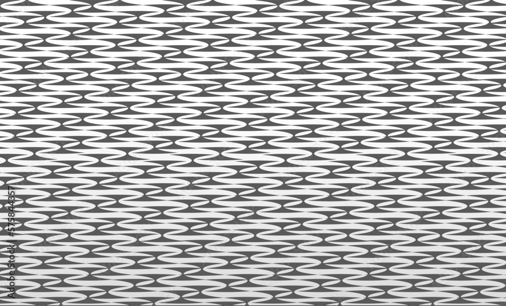 Gray ribbon repeat pattern, replete image design for fabric printing Gray ribbon repeat pattern, replete image design for fabric printing