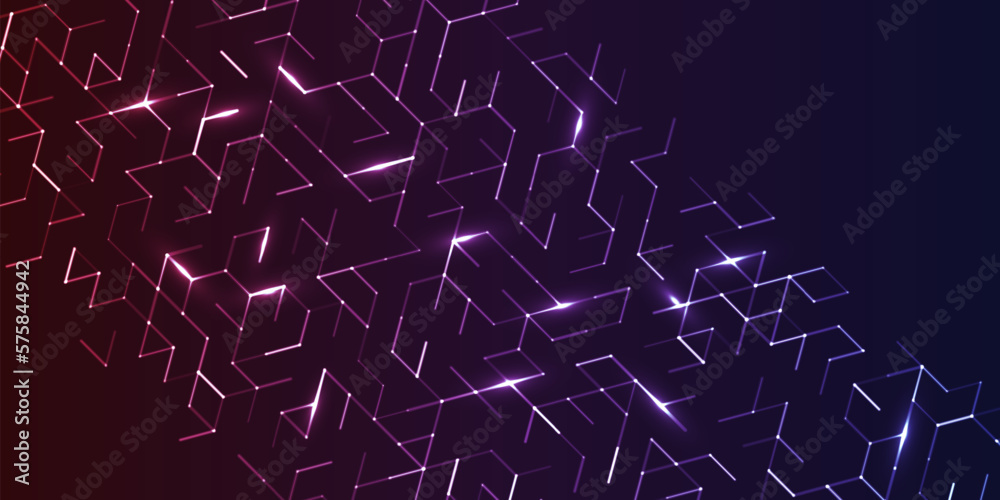 Abstract polygonal space. Abstract polygonal space.