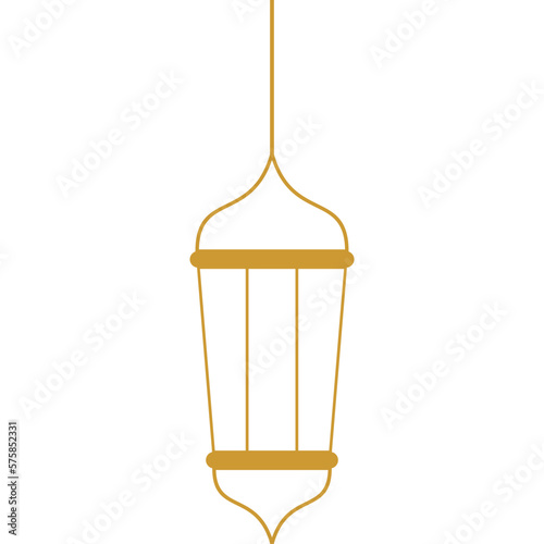 Lantern Islamic Outline
