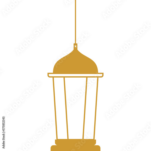 Lantern Islamic Outline