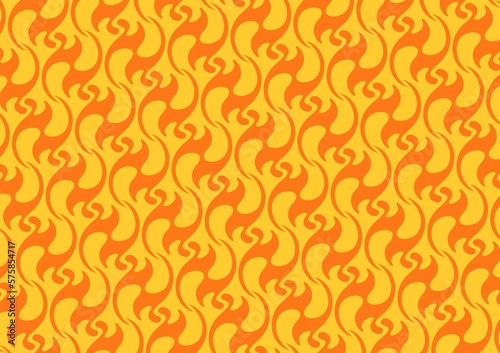 seamless pattern with flames