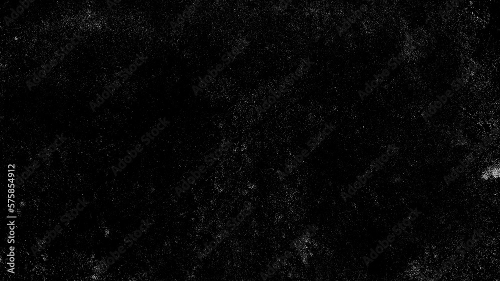 Black and white vintage scratched grunge isolated on background, old film effect. Distressed old abstract stock texture overlays. space for text. - obrazy, fototapety, plakaty 