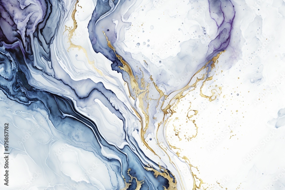 Marble texture watercolor. Generative AI Marble texture watercolor. Generative AI