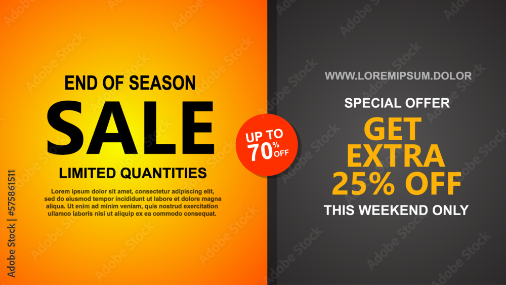 Flash sale banner Flash sale banner