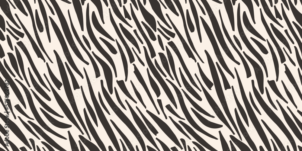 Zebra print skin vector illustration. Wildlife seamless pattern background. Zebra print skin vector illustration. Wildlife seamless pattern background.