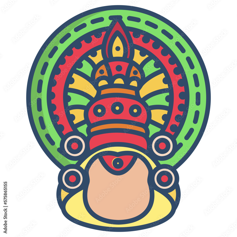 Kathakali icon