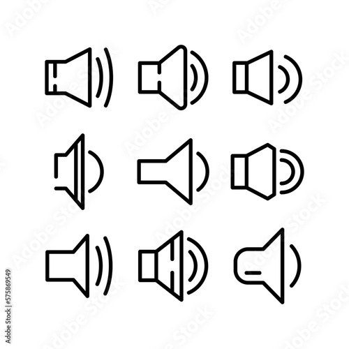volume icon or logo isolated sign symbol vector illustration - high quality black style vector icons
