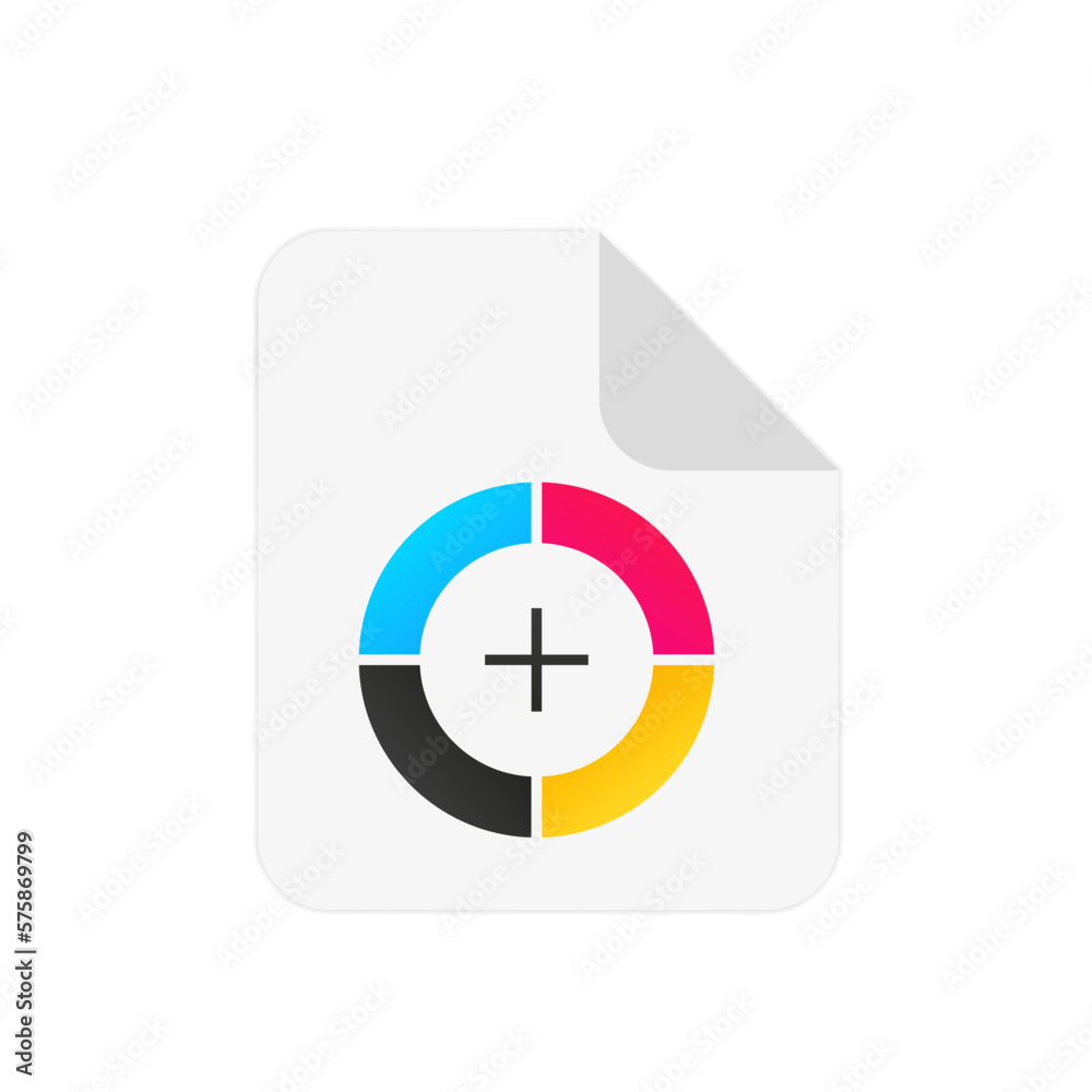 Print mark calibration collection cmyk calibration. Cmyk logo template service print typography. Mixed spectrum graph. Vector illustration Print mark calibration collection cmyk calibration. Cmyk logo template service print typography. Mixed spectrum graph. Vector illustration