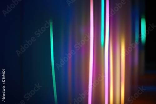 blurred lights background created with generative AI
