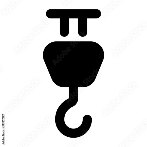 crane glyph icon