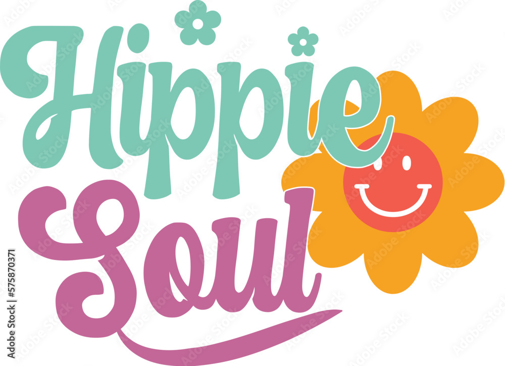 Hippie soul svg cut file