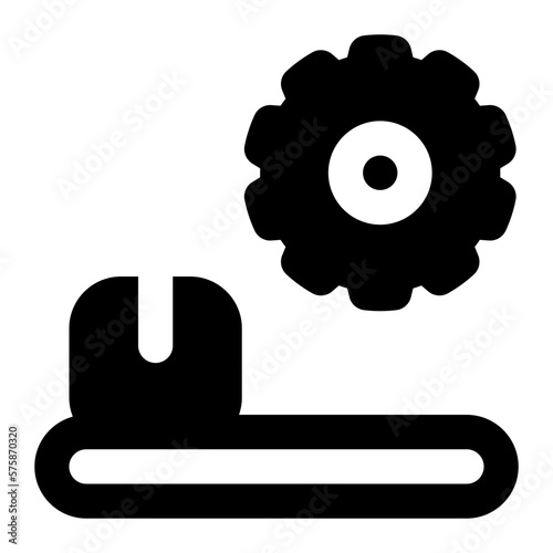 manufacturing glyph icon