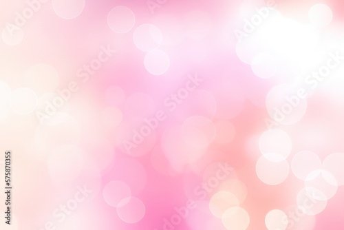 abstract bokeh on pink background created with generative AI