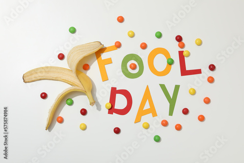 Concept of Happy 1 april Fools day