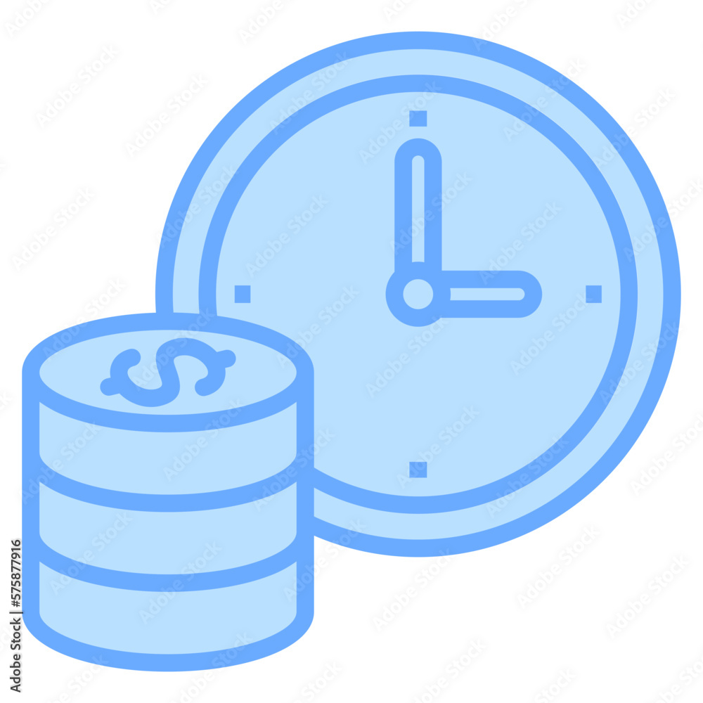 Obraz premium Time Is Money