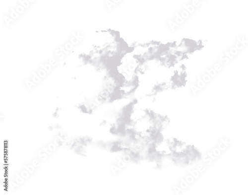 Grey smoke cloud, fog or smokey flare and realistic vector of steam or gas, mist explosion with a powder spray and a design element texture isolated on a transparent and png background