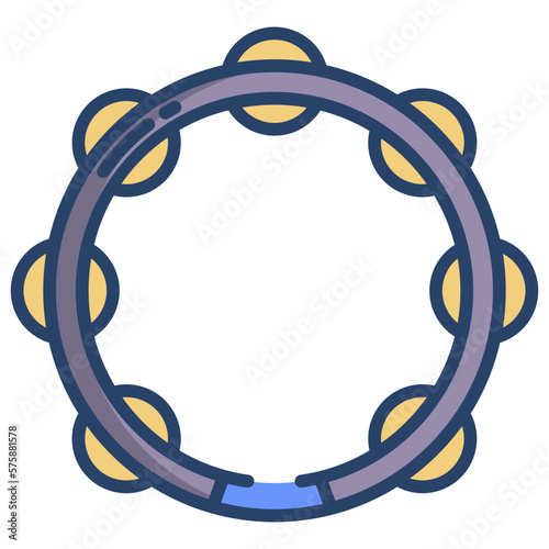 Tambourine icon