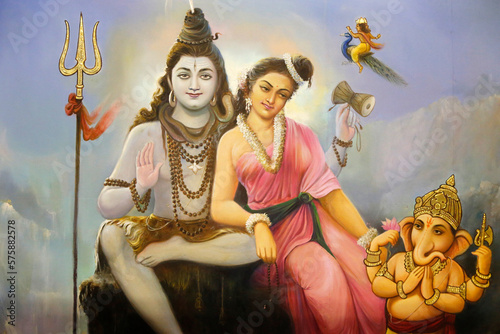 Quadro su tela Jalaram Prathna hindu temple, Leicester