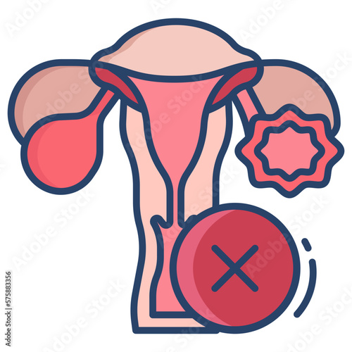 Outline PCOS icon
