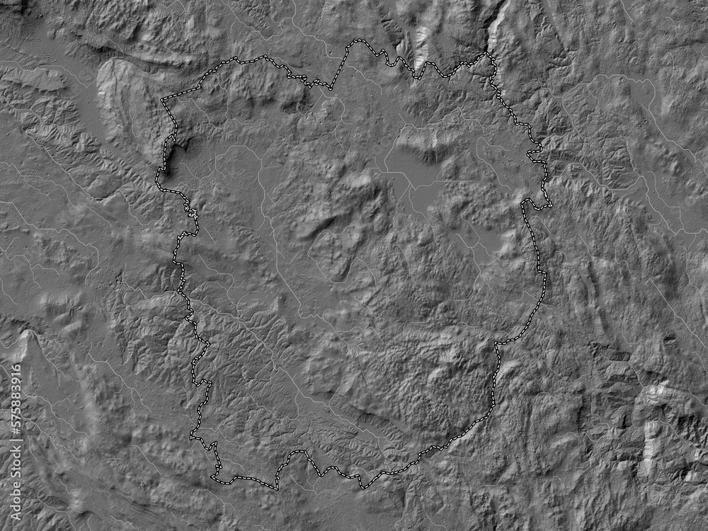 Naklejka premium Notranjsko-kraska, Slovenia. Bilevel. No legend