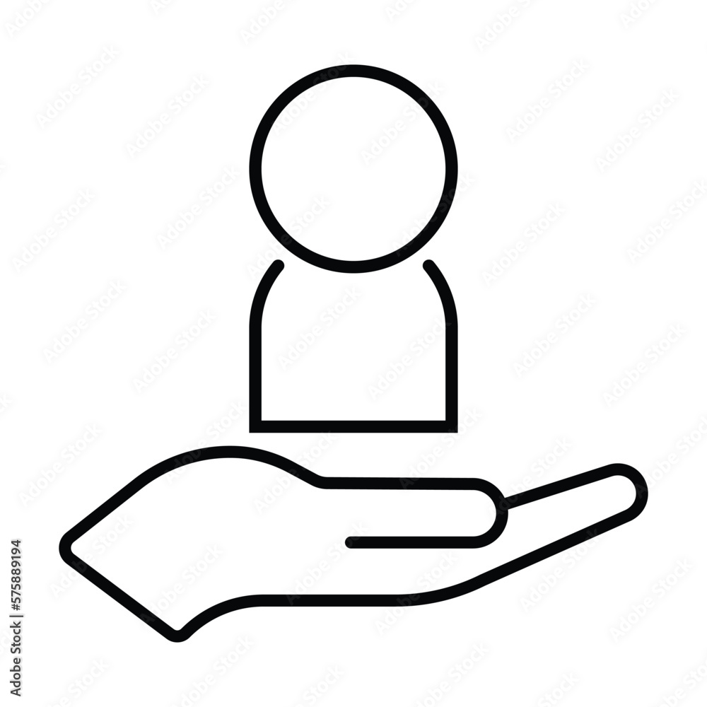 customer retention icon, customer vector, retention illustration customer retention icon, customer vector, retention illustration