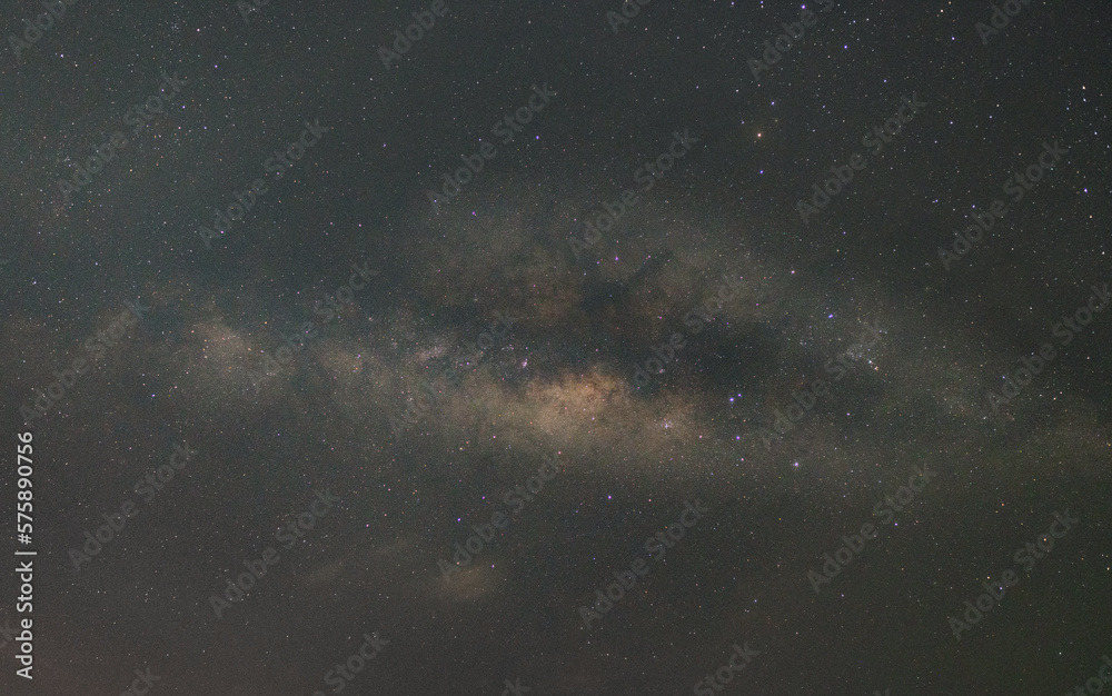 The Milky way and stars in the night sky background Stock Photo | Adobe ...