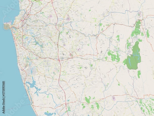 Colombo, Sri Lanka. OSM. No legend photo