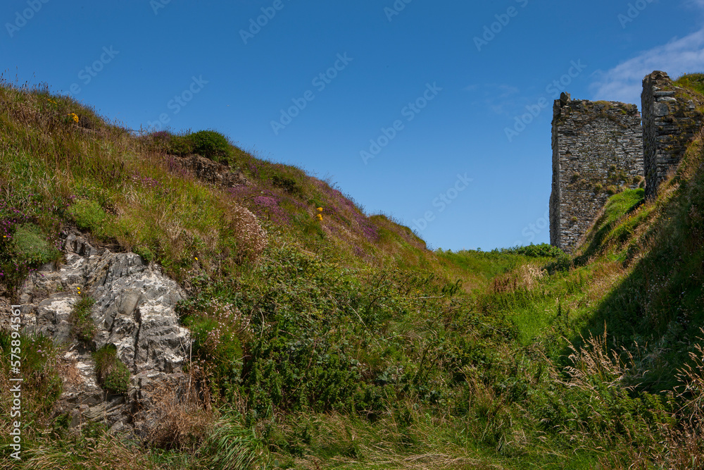 Signal tower at Ballymackean. Cork County. Westcoast Ireland. 
