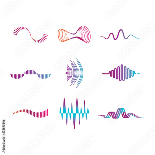 sound wave music logo