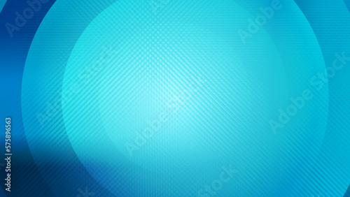 Abstract creative circular shape on gradient blue background illustration.