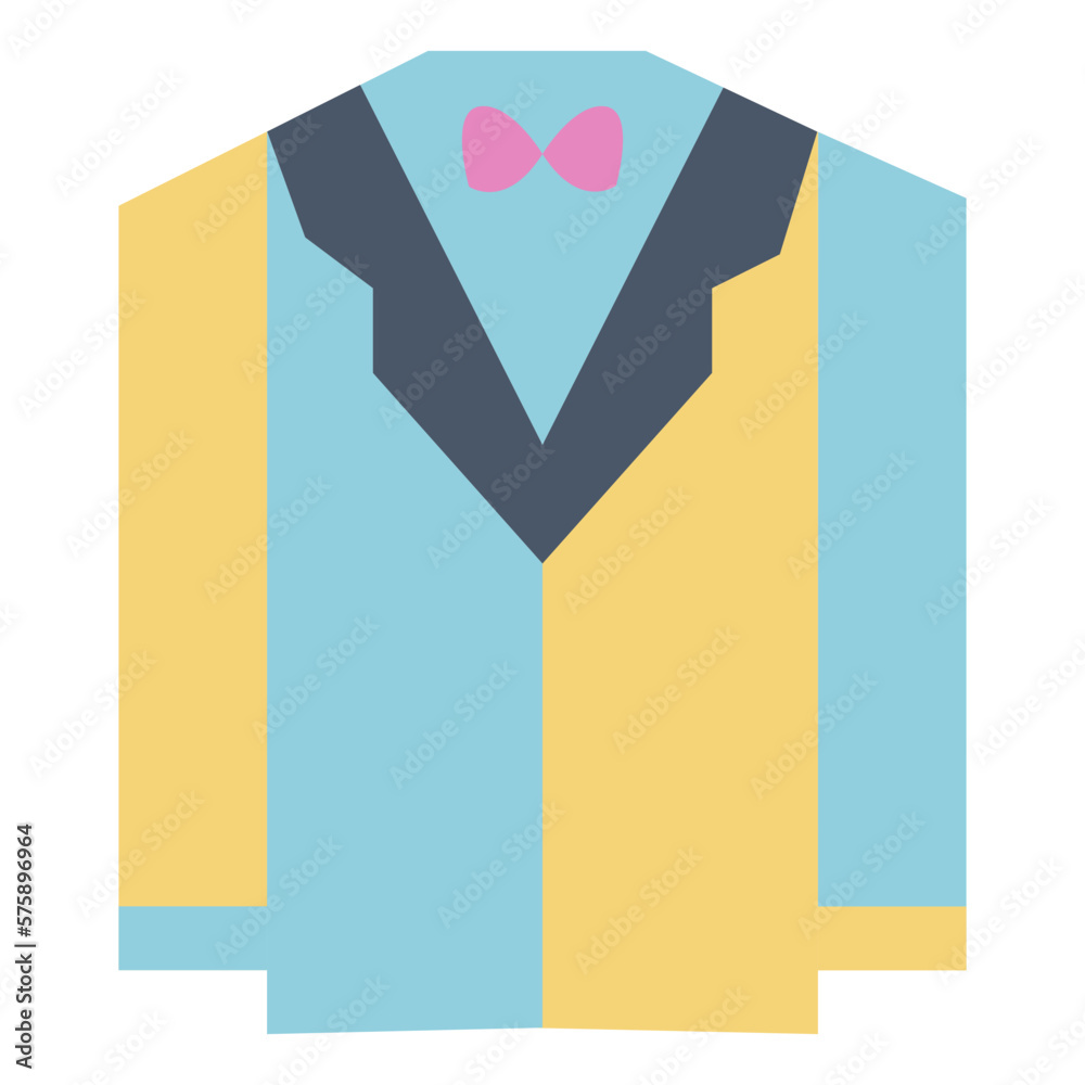 Fototapeta premium groom's attire icon