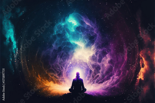 The Spiritual Connection: Exploring the Relationship between Yoga and Space, generative ai