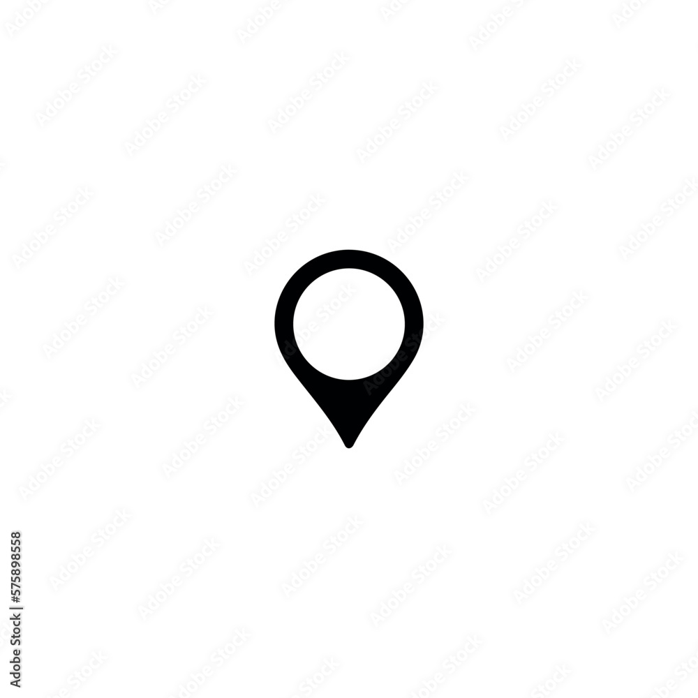 Location pin icon. Simple style travel company big sale poster background symbol. Location pin brand logo design element. Location pin t-shirt printing. vector for sticker. Location pin icon. Simple style travel company big sale poster background symbol. Location pin brand logo design element. Location pin t-shirt printing. vector for sticker.