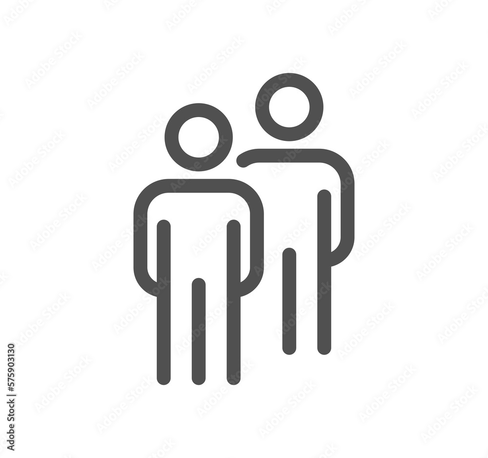 Business people and pictogram icon outline and linear symbol.
Business people and pictogram icon outline and linear symbol.