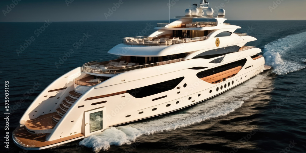 Luxury yacht, Generative AI