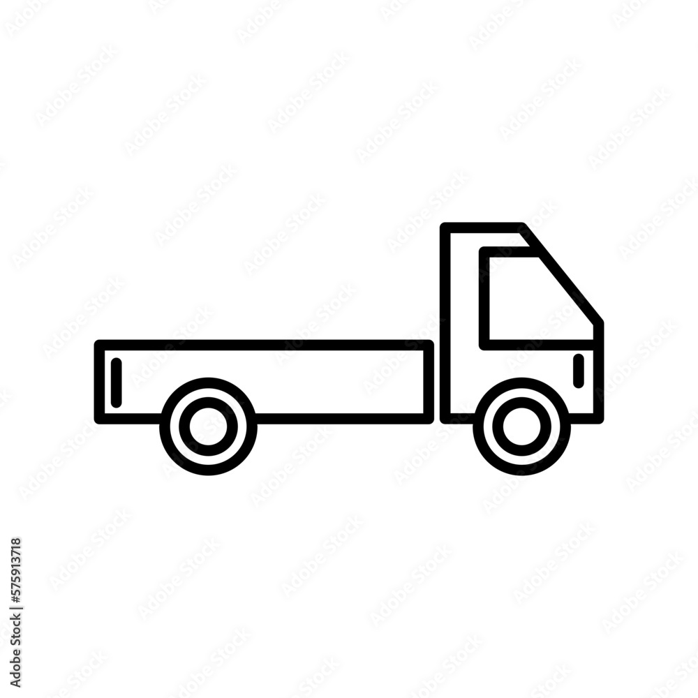 Fototapeta premium truck icon