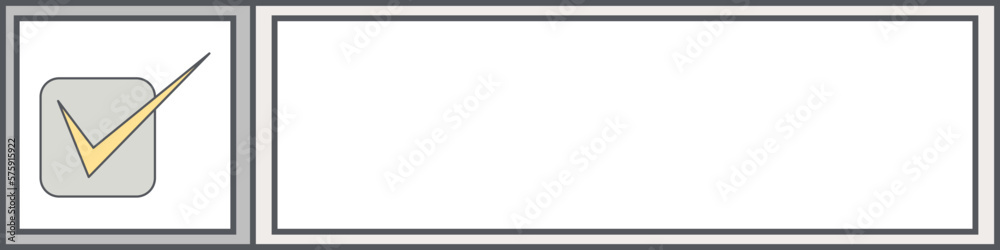 The Checkmark Symbol True Statement Infographics Company Budget presentation Slide Icon The Checkmark Symbol True Statement Infographics Company Budget presentation Slide Icon