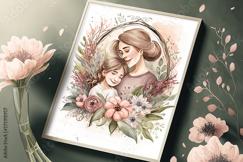 Mother's Day Illustration