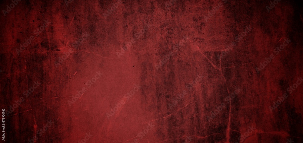 Abstract grunge red background texture, scary red dark background