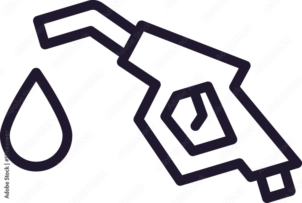 Single line icon of gas station on isolated white background. High quality editable stroke for mobile apps, web design, websites, online shops etc. Single line icon of gas station on isolated white background. High quality editable stroke for mobile apps, web design, websites, online shops etc.