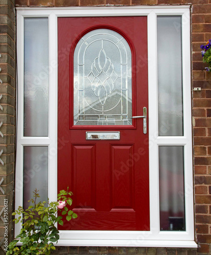 Fotografi Composite door Red